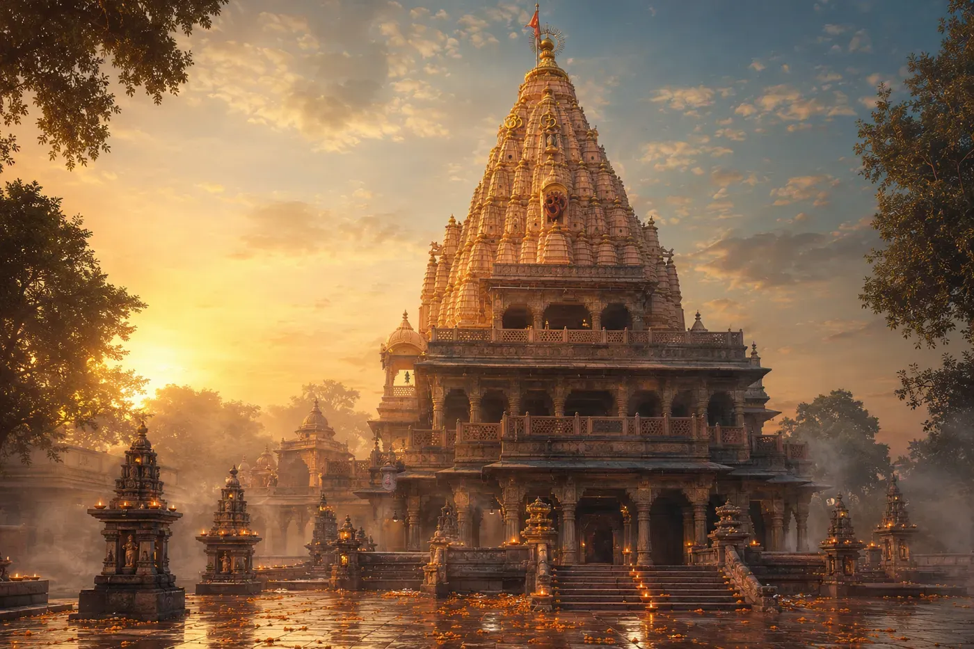 उज्जैन का महाकालेश्वर मंदिर — बारह ज्योतिर्लिंगों में से एक