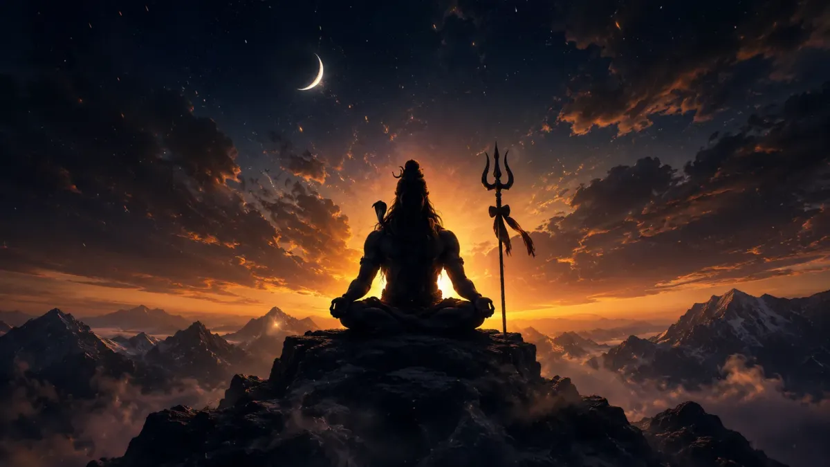 महाकाल रूप में शिव — समय और मृत्यु से परे